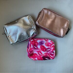 Stylish Cosmetic Makeup Bags Pouches Set of 3
